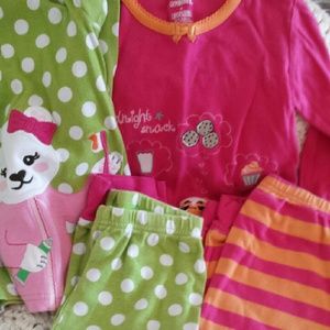 Set of 2 gymboree toddler pajamas