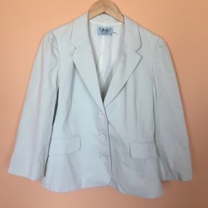 Juicy Couture Seer Sucker Sport Jacket
