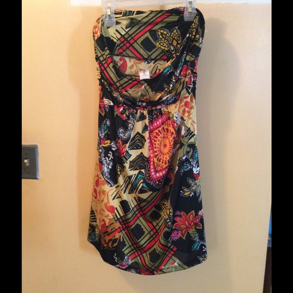 STRAPLESS DRESS - Picture 3 of 4