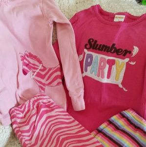 Set of 2 girls pajamas