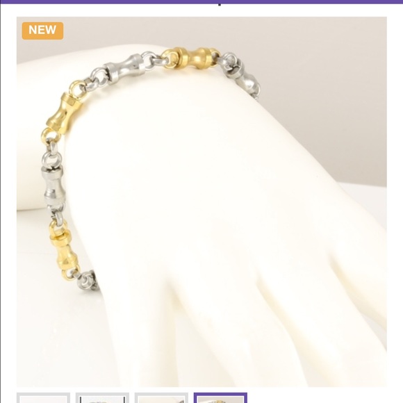 Italian Men's 21.5 Grams Stainless Steel Bracelet - Picture 4 of 4