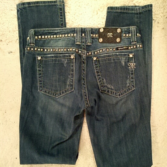 Miss Me Denim - Miss Me rhinestone and studs jeans