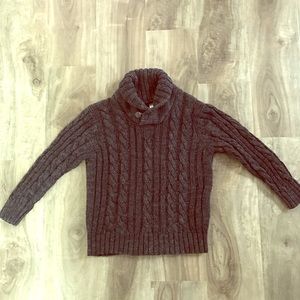 Charcoal grey pullover sweater