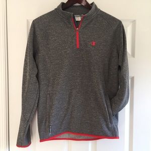 Champion Duofold Quarter Zip Fleece Pullover