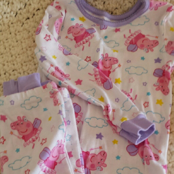 Pepa pig pajamas,like new