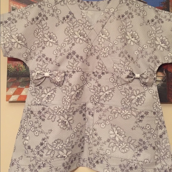 custom scrub top