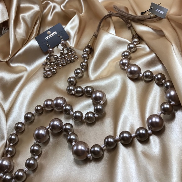 57% off Chico's Jewelry - ️FLASH SALE ️ Chico Pearl