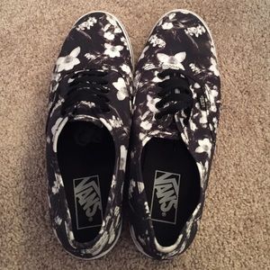 Floral print Vans