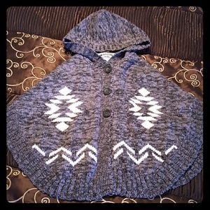 Toddler Poncho size 4T
