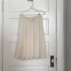 Anthropologie Accordian Pleated Skirt