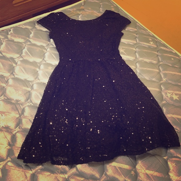 Black Sequin dress (worn twice)