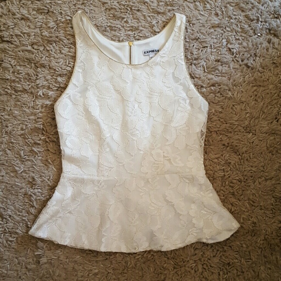 Peplum Tank