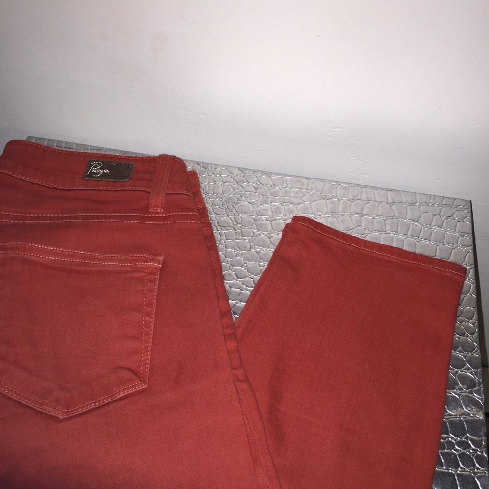 Paige Roxbury cropped denim