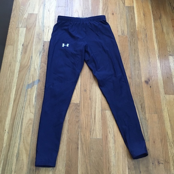 Under Armour Other - Under Armour navy blue lined workout tights