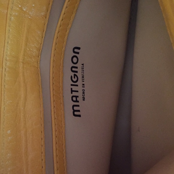 Banana color cross body bag - Picture 2 of 3