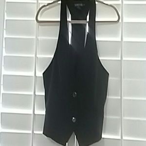 Rampage racer back vest black sz L