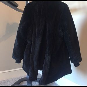 All faux fur plush coat!  Philosophy!