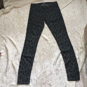MOTHER Jeans Cheetah Print Sz 26