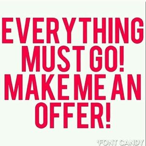 All the items in my closet needs to go.