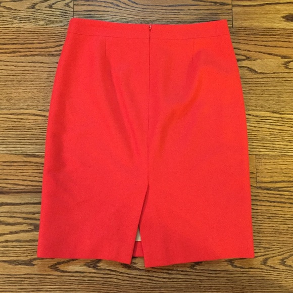 J.Crew Wool Pencil skirt sz 4 - Picture 2 of 4