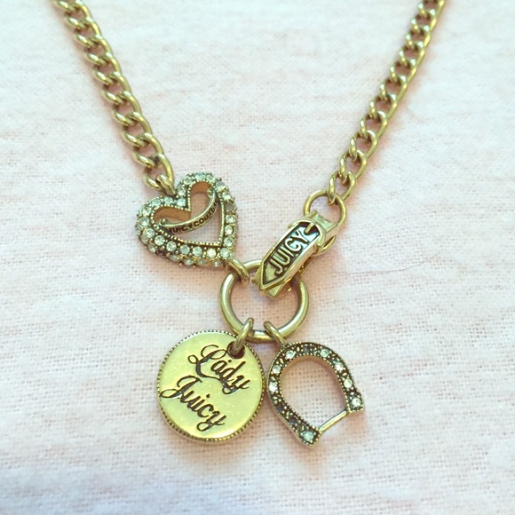 Juicy Couture Jewelry Juicy Couture Love Luck Charm Necklace Poshmark