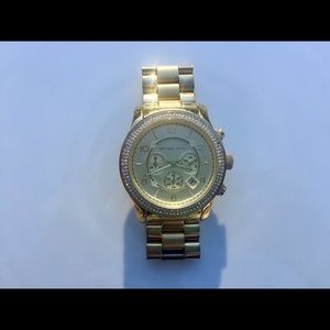 Michael Kors "Runaway" Watch with Rhinestones