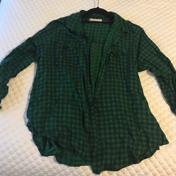 ABERCROMBIE PLAID SHIRT🌴