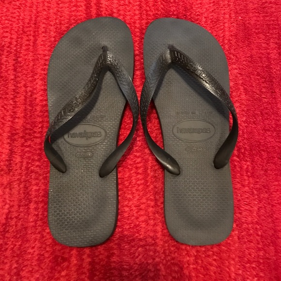 Black Havaianas Sandals - 39-40
