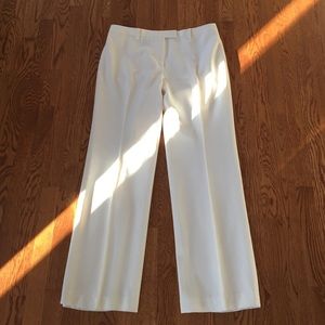 Winter white wool Brooks Brothers trouser