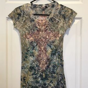 Like new Buckle rhinestone top