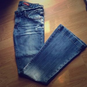 Express Stella fit and flare jeans