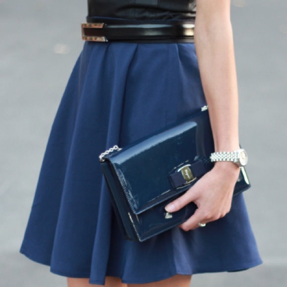 3.1 Phillip lim for target navy blue skirt