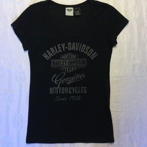 Harley-Davidson Women's LG Scoopneck Shirt