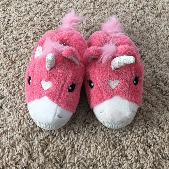 Unicorn slippers