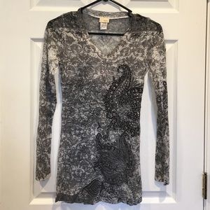 Like new Buckle lace top