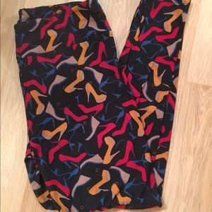 LuLaRoe TC shoe leggings