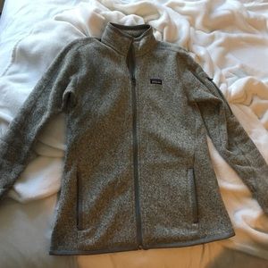 Patagonia Grey Zip-up Fleece