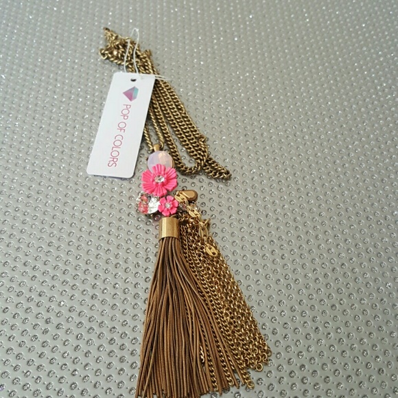 Long Tassle Necklace