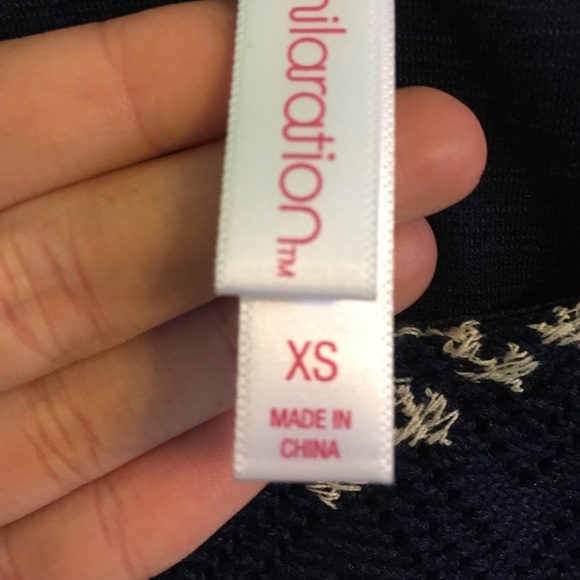 Beautiful Formal Short Navy Blue Dress! - Picture 3 of 4