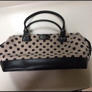 Kate spade polka dot purse