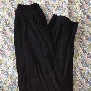 Don't ask why black lose fitting comfy joggers.