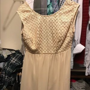 Beige dress