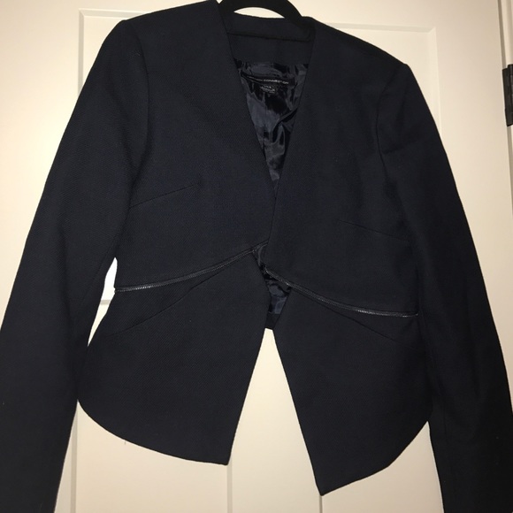 ASYMMETRICAL BLAZER - Picture 1 of 3