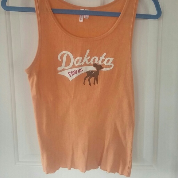 Everyday tank featuring a deer