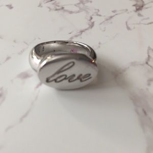 Lia Sophia "love" ring