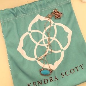 Turquoise Kendra Scott necklace