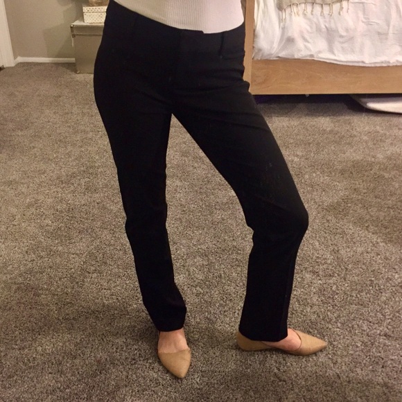 Black express bootcut Dress Pants sz 4R