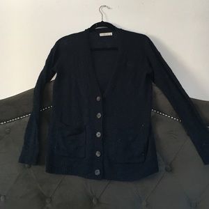 Abercrombie Navy Cardigan