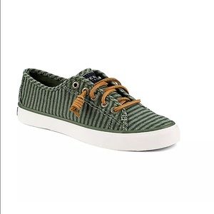 Sperry topsider seacoast stripe size 9.5 women's
