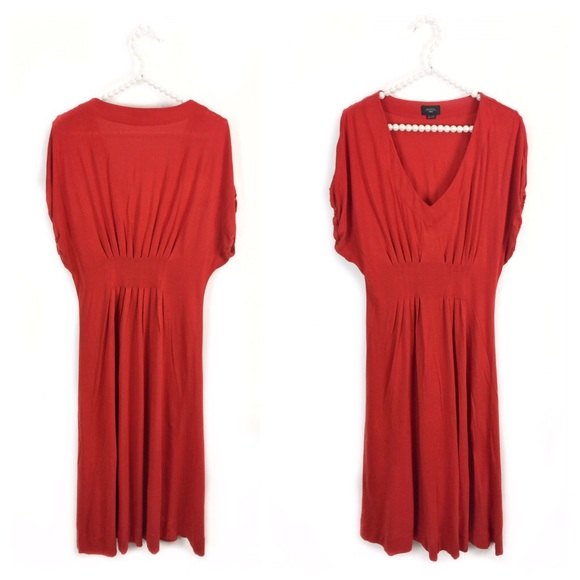 SOLD 💙 anthropologie // back porch jersey dress - Picture 2 of 4